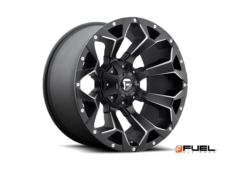 Jante Aluminium FUEL ASSAULT Matte Black & Milled - Dacia Duster 2010-2023