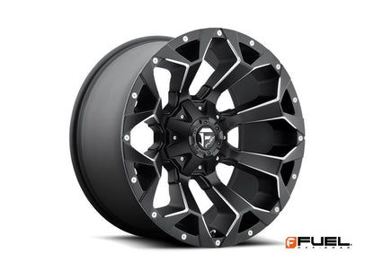 Jante Aluminium FUEL ASSAULT Matte Black & Milled - Dacia Duster 2010-2023