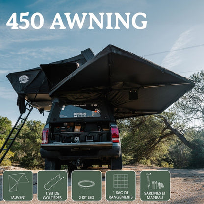 Auvent 270° XL Autoportant 4x4 | Go Overland Canada - BYD Shark 2024+