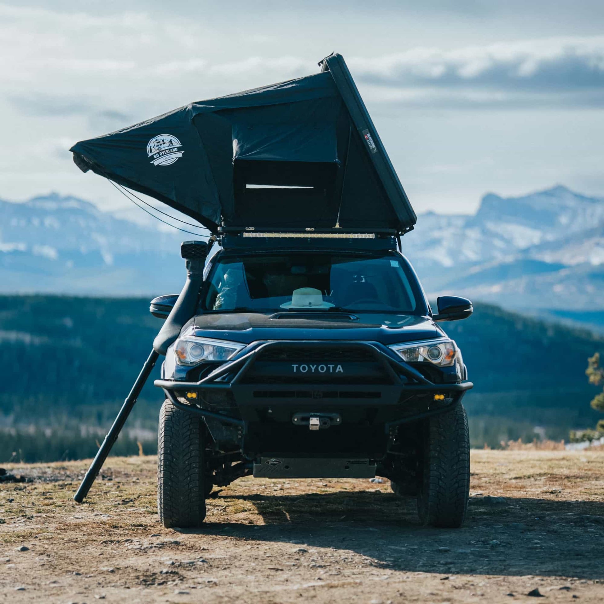Tente de Toit EQUINOX 2 Places Go Overland Canada – Aluminium - BYD Shark 2024+