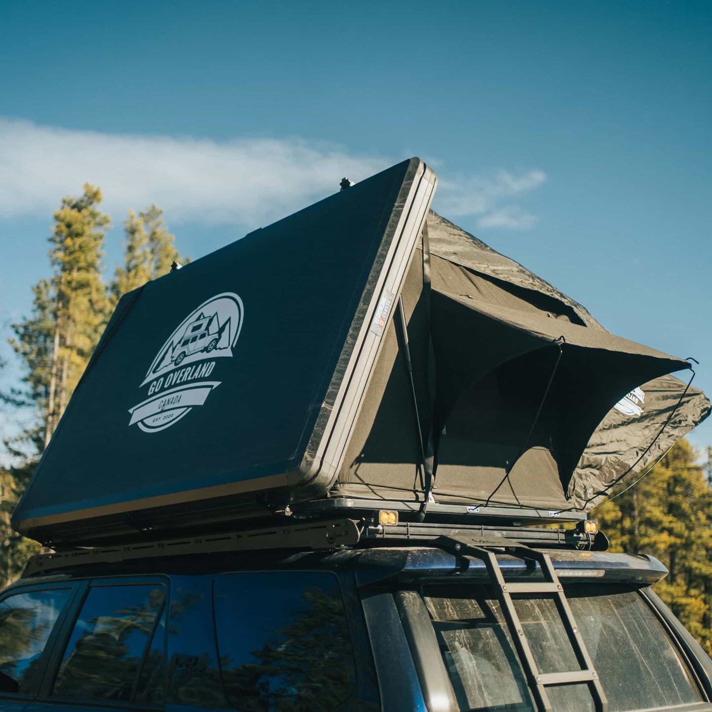 Tente de Toit EQUINOX 2 Places Go Overland Canada – Aluminium - BYD Shark 2024+