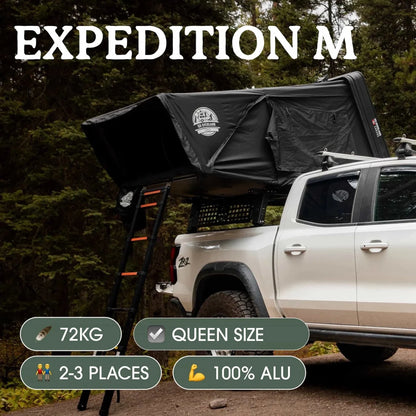 Tente de Toit Expedition M – GO Overland Canada (2-3 Places) - BYD Shark 2024+