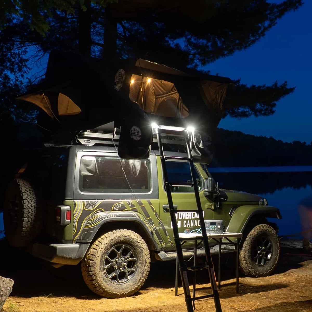 Tente de Toit Expedition M – GO Overland Canada (2-3 Places) - BYD Shark 2024+