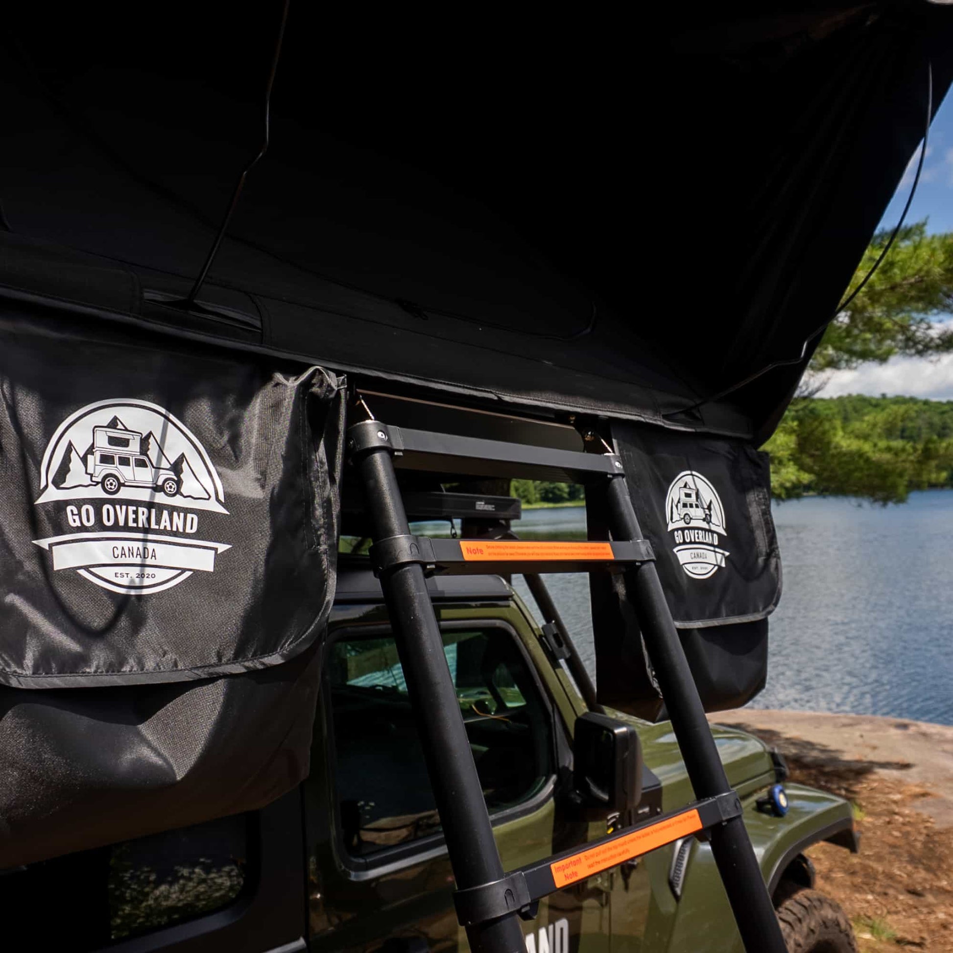 Tente de Toit Expedition M – GO Overland Canada (2-3 Places) - BYD Shark 2024+