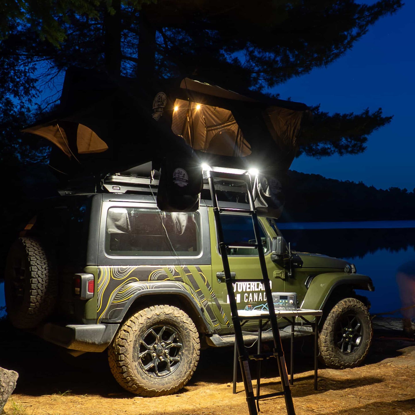 Tente de Toit Expedition M – GO Overland Canada (2-3 Places) - BYD Shark 2024+