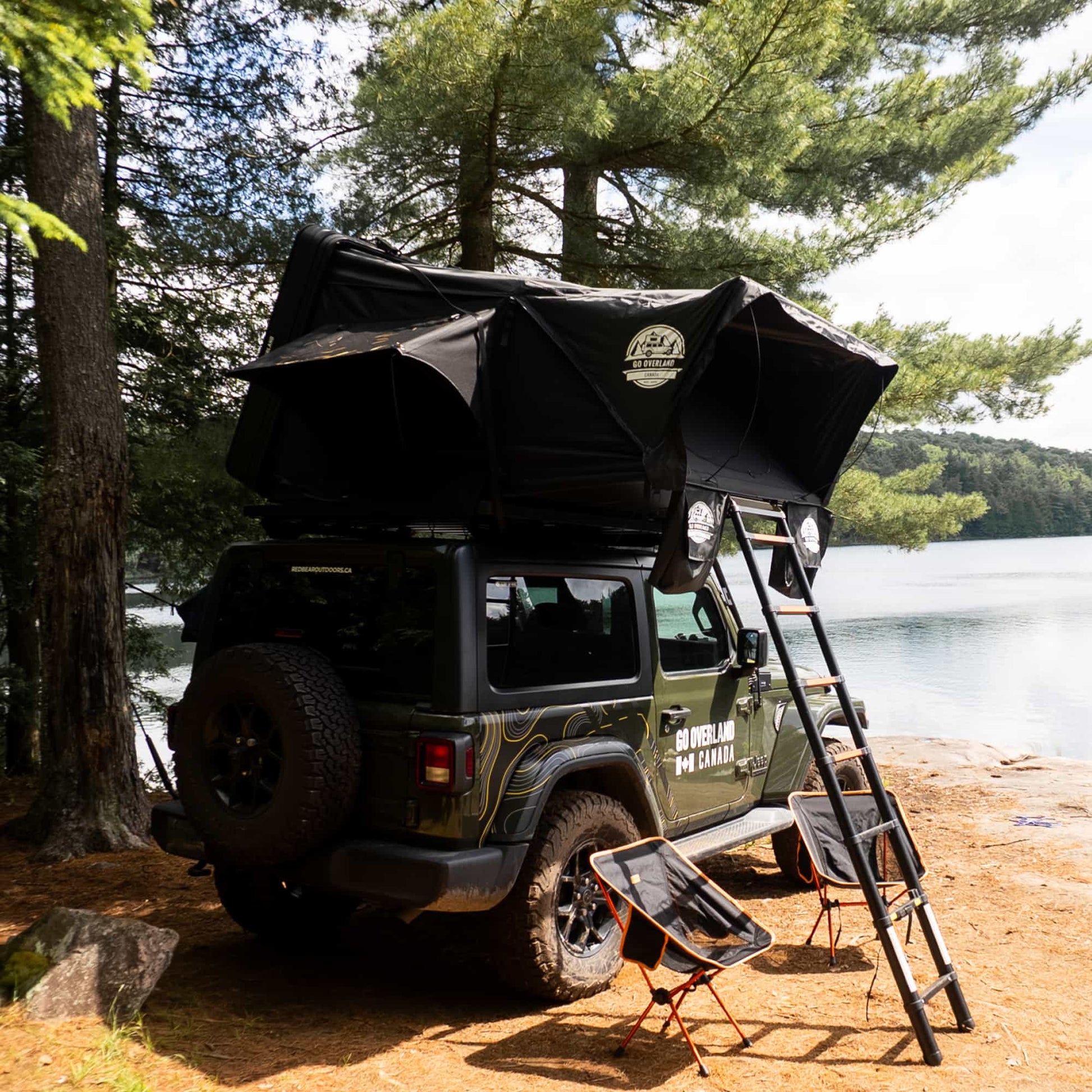 Tente de Toit Expedition M – GO Overland Canada (2-3 Places) - BYD Shark 2024+