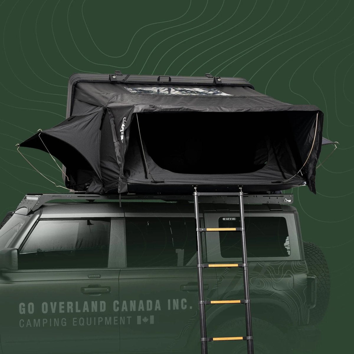 Tente de Toit Expedition XL Go Overland Canada – 4 à 5 Places - BYD Shark 2024+