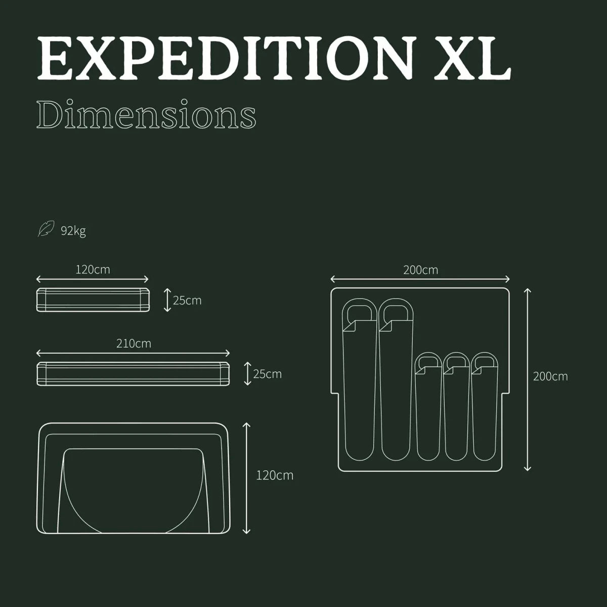 Tente de Toit Expedition XL Go Overland Canada – 4 à 5 Places - BYD Shark 2024+