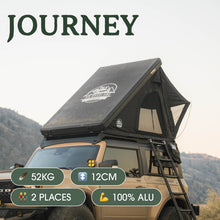 Tente de Toit Rigide JOURNEY - 2 Places Ultra Légère & Compacte - BYD Shark 2024+