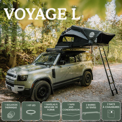 Tente de Toit Voyage L Go Overland Canada – 4 Places - BYD Shark 2024+