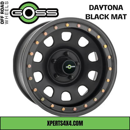 Jante Acier GOSS DAYTONA - Noir Mat - Dacia Duster 2010-2023