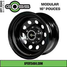 Jante Acier GOSS MODULAR - 16" pouces - Black - Dacia Duster 2010-2023