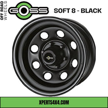 Jante Acier GOSS SOFT8 - Noir Mat - Dacia Duster 2010-2023