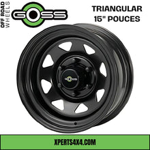 Jante Acier GOSS TRIANGULAR - 15 pouces - Black - Dacia Duster 2010-2023