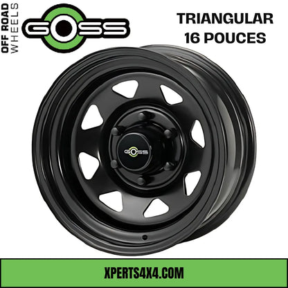 Jante Acier GOSS TRIANGULAR - 16 pouces - Black - Dacia Duster 2010-2023