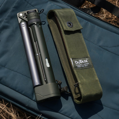 Housse rembourrée pour lampe TD-2 vert armée | OUTASK Xperts 4x4