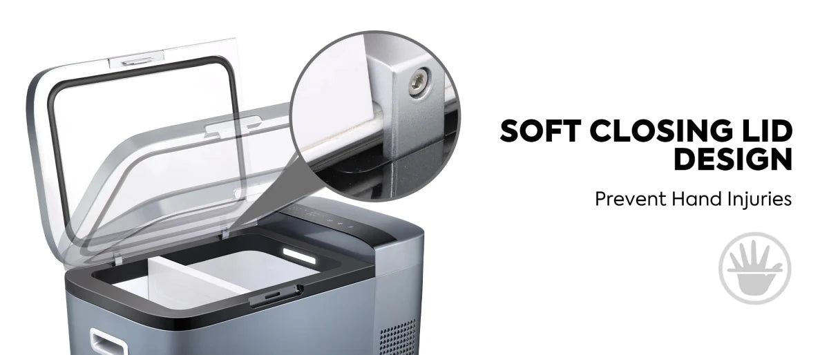 Frigo Congélateur ICECO GO20 Dual-Zone Gris – L'autonomie 4x4 - BYD Shark 2024+