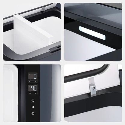 Frigo Congélateur ICECO GO20 Dual-Zone Gris – L'autonomie 4x4 - BYD Shark 2024+