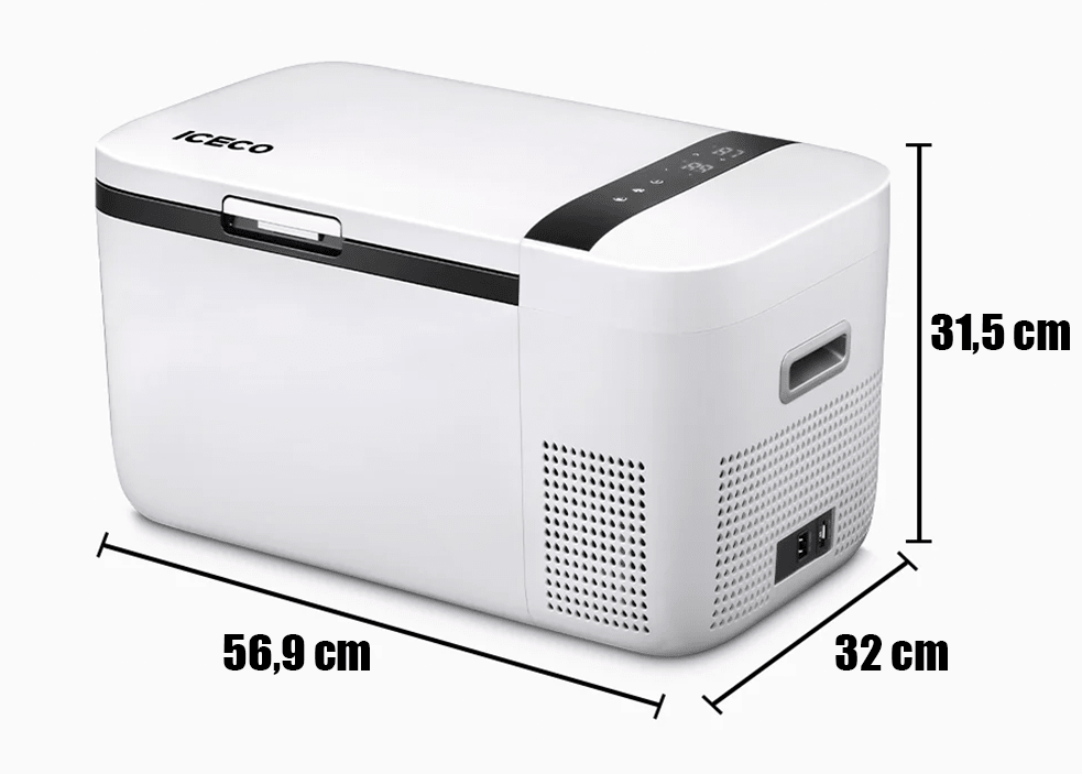 Frigo Congélateur ICECO GO20 Dual-Zone – L'autonomie 4x4 - BYD Shark 2024+
