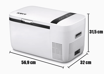 Frigo Congélateur ICECO GO20 Dual-Zone – L'autonomie 4x4 - BYD Shark 2024+