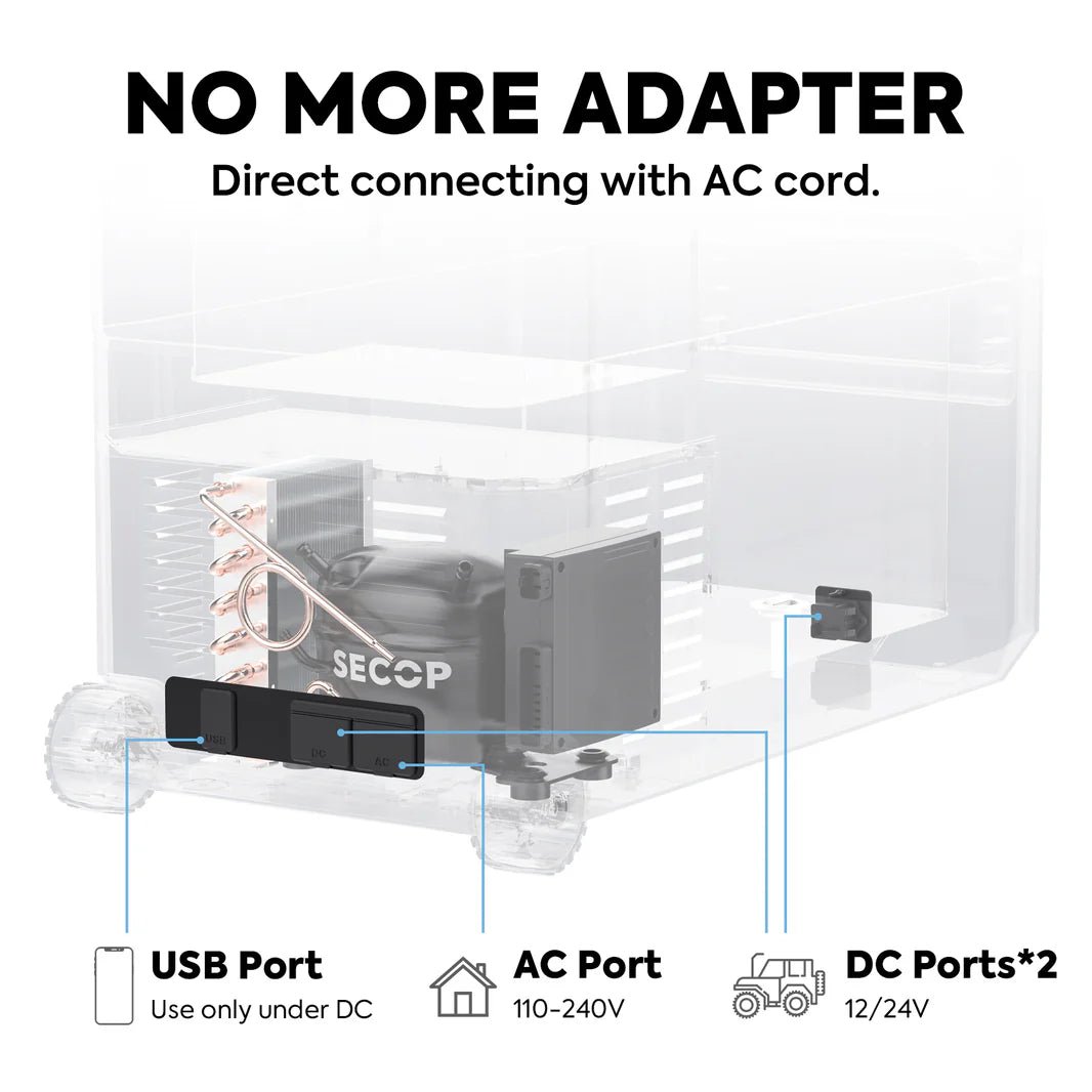 Glacière Compresseur ICECO JP50 PROS 50L – Frigo/Freezer Off-Road - BYD Shark 2024+