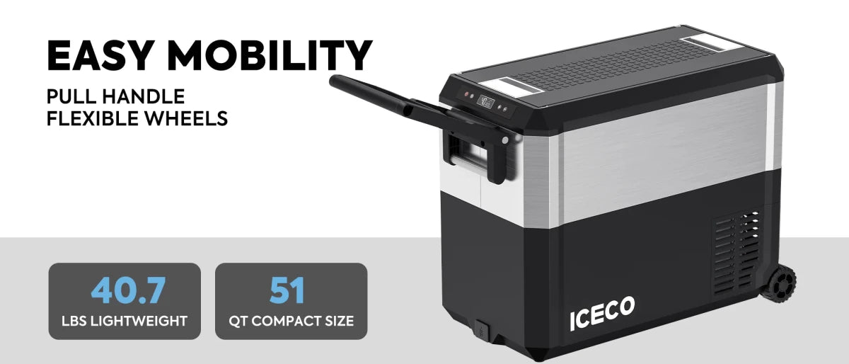 Glacière Compresseur ICECO JP50 PROS 50L – Frigo/Freezer Off-Road - BYD Shark 2024+