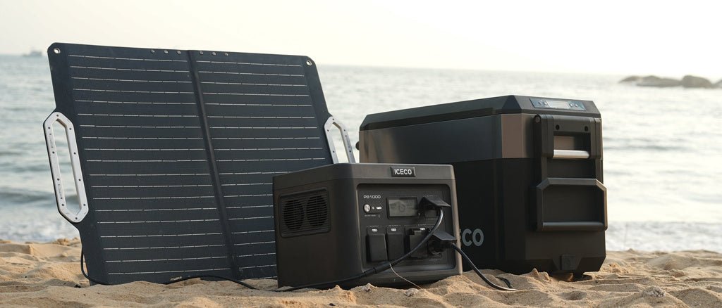Panneau Solaire Pliable ICECO 80W – Énergie Portable & Efficace - BYD Shark 2024+