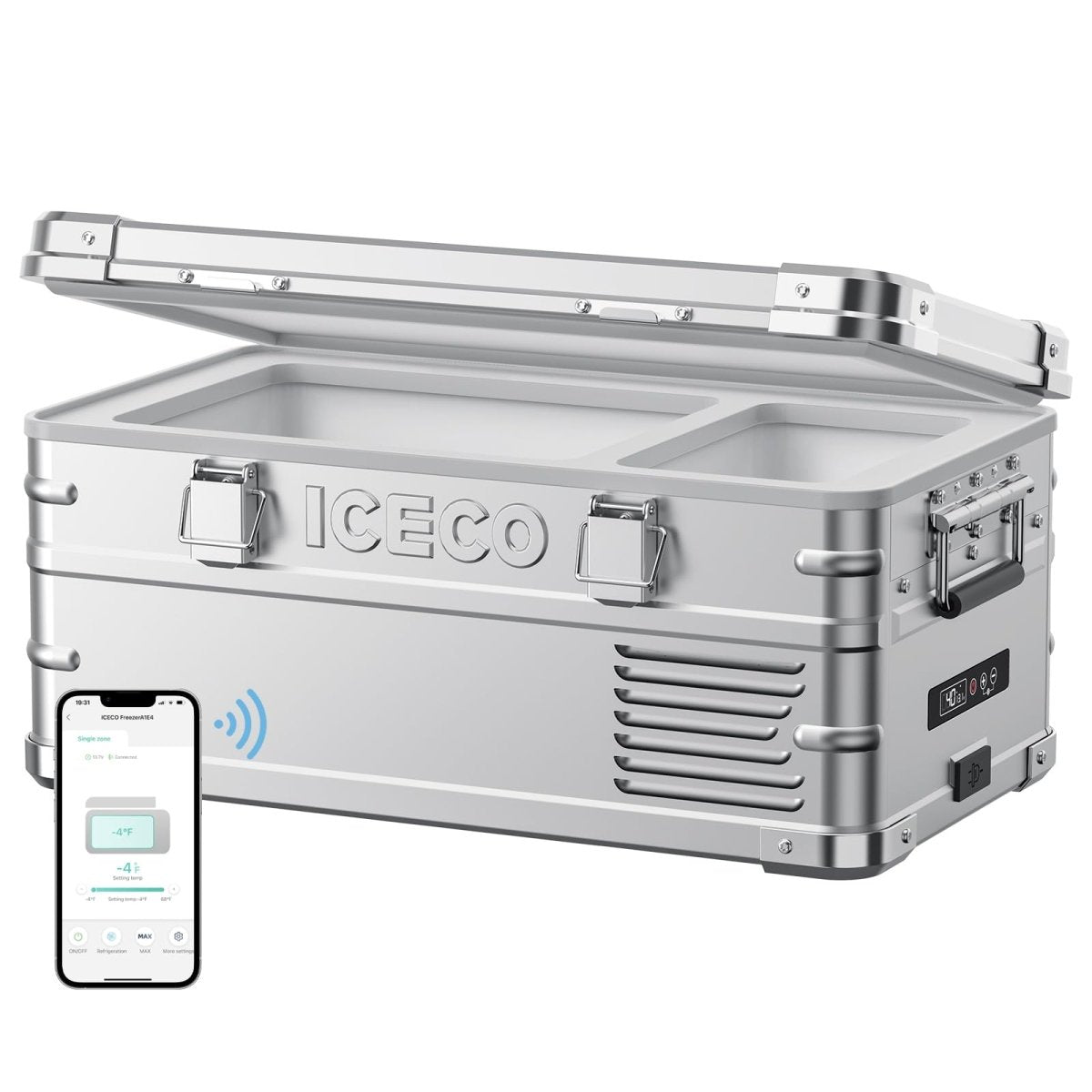 Refrigerateur/Congelateur ICECO 20L Single-Zone - Argent - BYD Shark 2024+