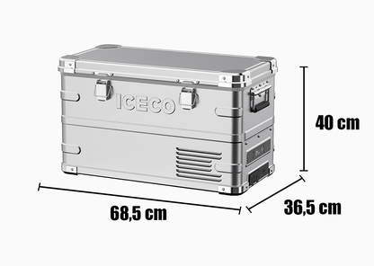 Refrigerateur/Congelateur ICECO 35L Double Zone - Argent - BYD Shark 2024+