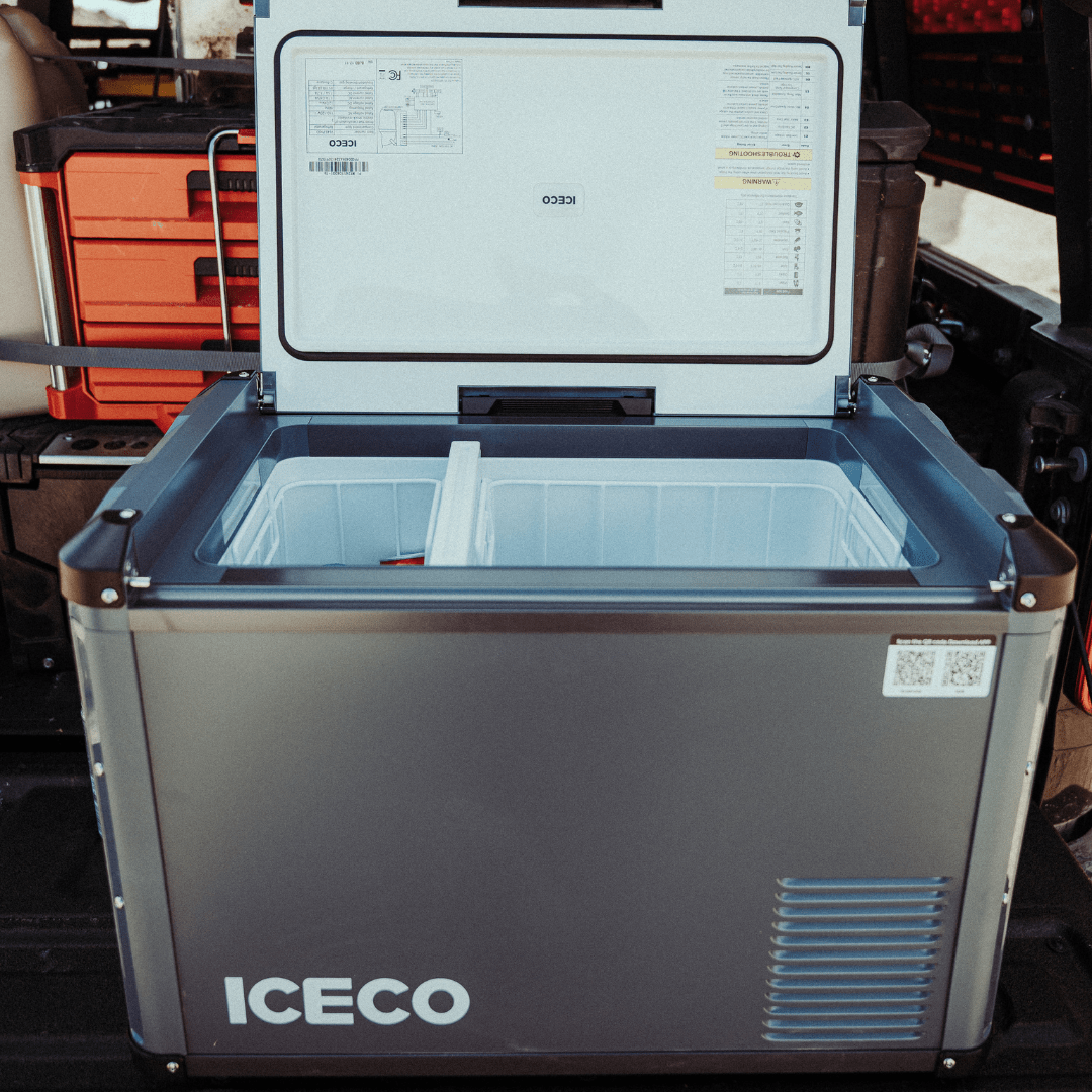 Refrigerateur/Congelateur ICECO 45L Double Compartiments - Gris - BYD Shark 2024+