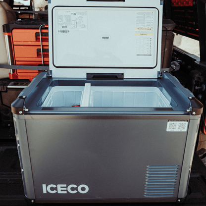 Refrigerateur/Congelateur ICECO 45L Double Compartiments - Gris - BYD Shark 2024+