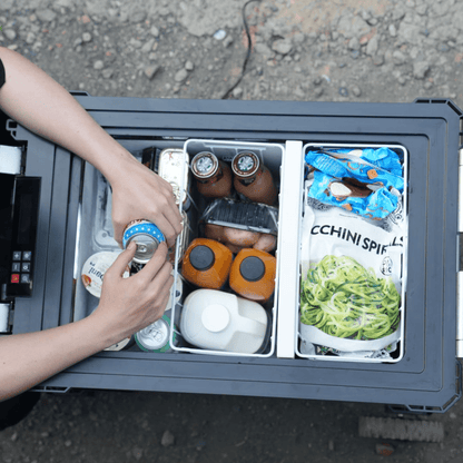 Refrigerateur/Congelateur ICECO 55L Double Compartiments - Argent - BYD Shark 2024+