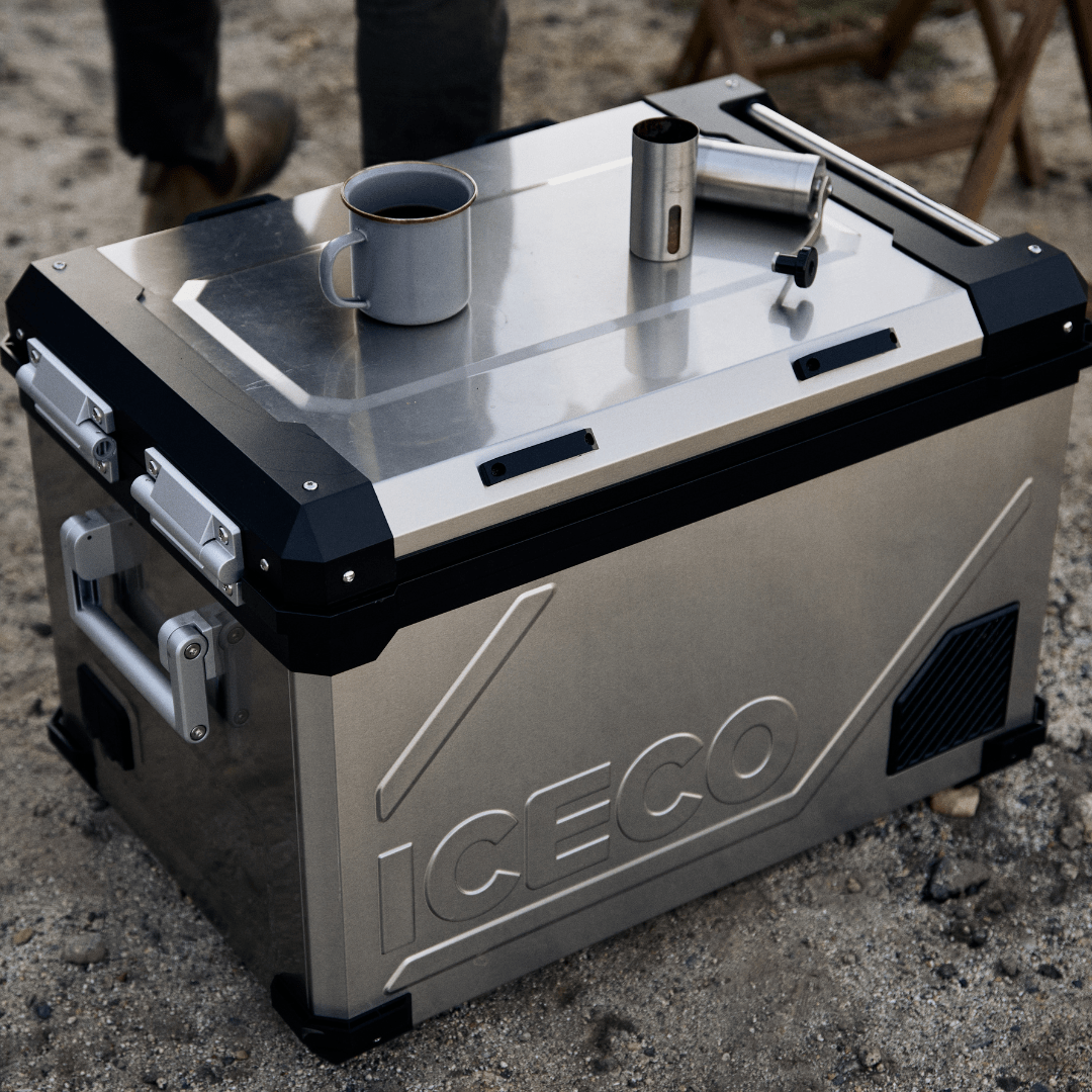 Refrigerateur/Congelateur ICECO 55L Double Compartiments - Argent - BYD Shark 2024+