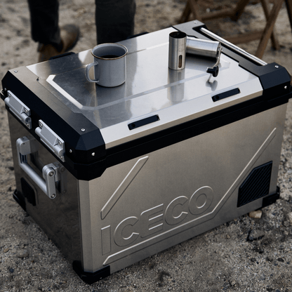 Refrigerateur/Congelateur ICECO 55L Double Compartiments - Argent - BYD Shark 2024+