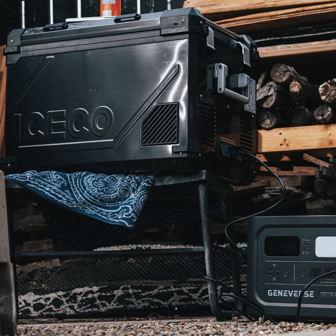 Refrigerateur/Congelateur ICECO 55L Double Compartiments - Noir - BYD Shark 2024+