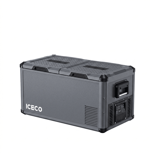 Refrigerateur/Congelateur ICECO 75L Double Compartiments - Gris - BYD Shark 2024+
