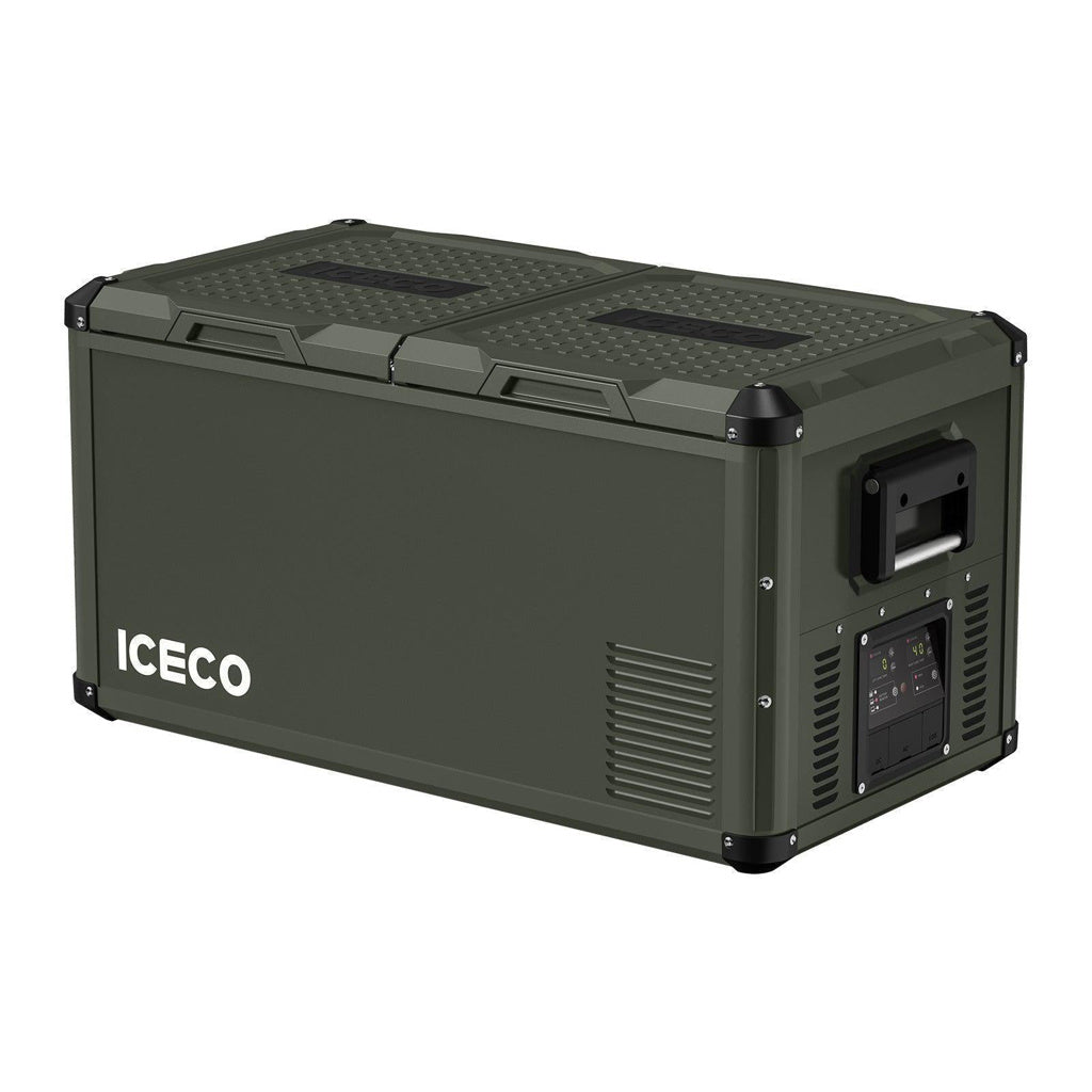 Refrigerateur/Congelateur ICECO 75L Double Compartiments - Vert - BYD Shark 2024+