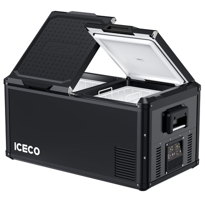 Refrigerateur/Congelateur ICECO 90L Double Compartiments - Noir - BYD Shark 2024+