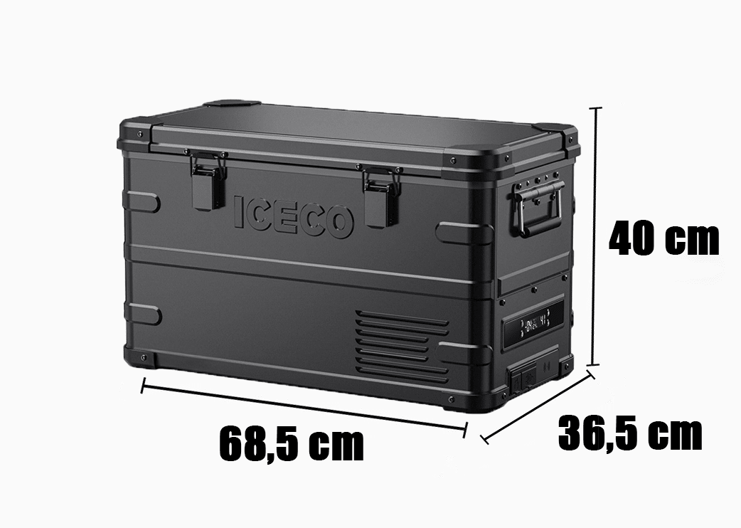 Refrigerateur/Congelateur ICECO APL35 35L Double Zone - Black - BYD Shark 2024+