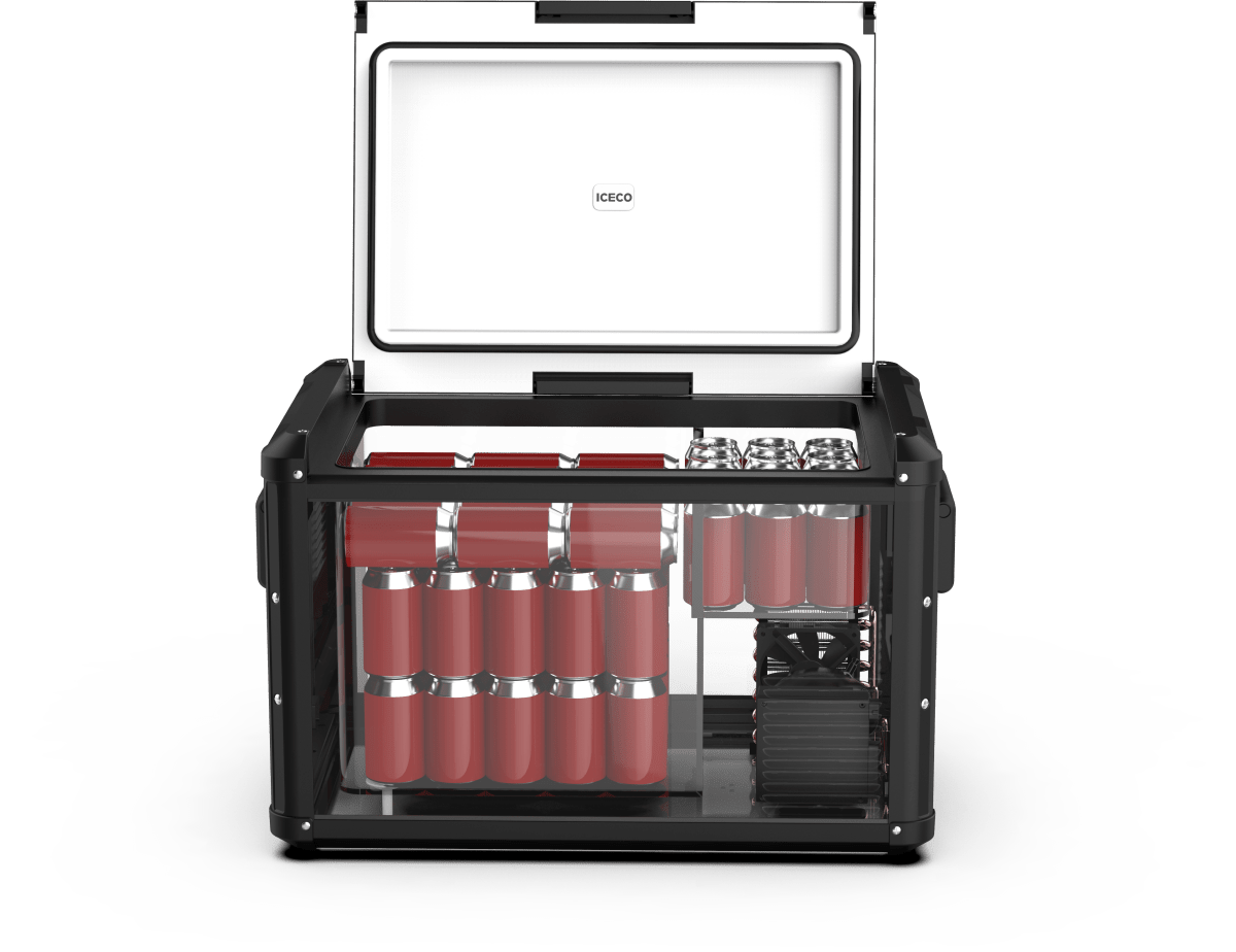 Réfrigérateur Congélateur ICECO VL60PROS 60L - Gris - BYD Shark 2024+