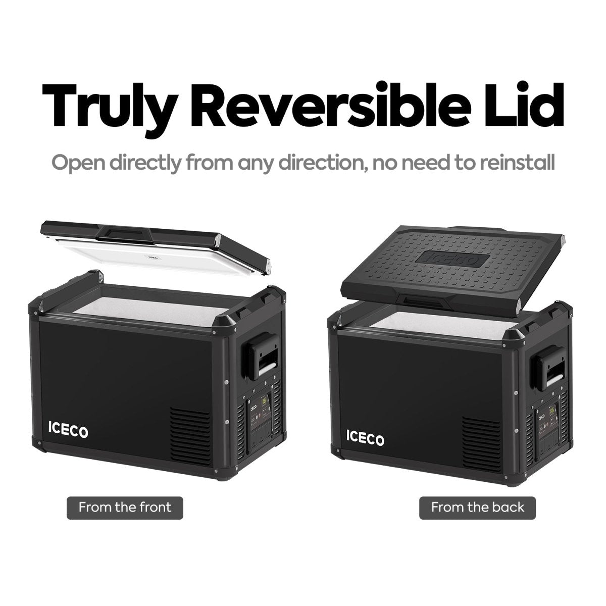 Réfrigérateur Congélateur ICECO VL60PROS 60L - Gris - BYD Shark 2024+