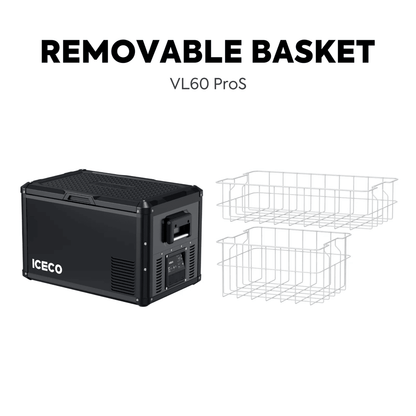 Réfrigérateur Congélateur ICECO VL60PROS 60L - Puissance & Mobile - BYD Shark 2024+