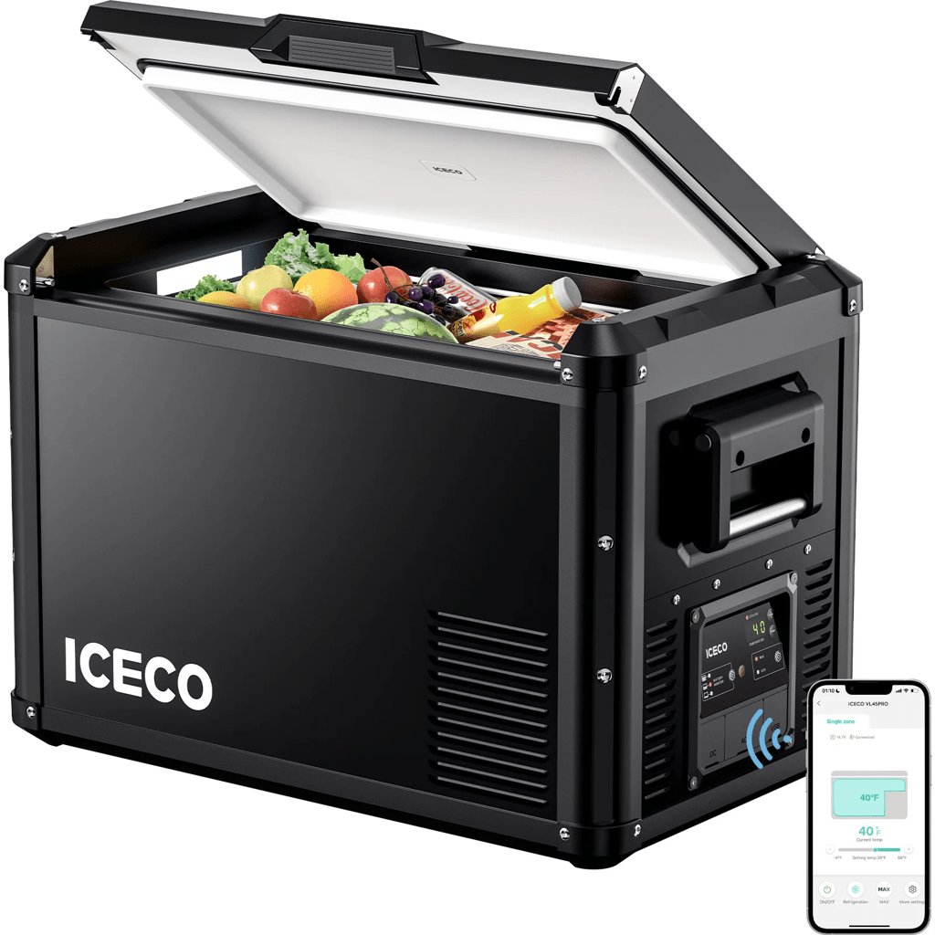 Réfrigérateur Congélateur ICECO VL60PROS 60L - Puissance & Mobile - BYD Shark 2024+