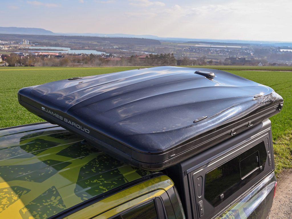 Tente de toit Space EVO S/M/XL - James Baroud - ouverture portefeuille - BYD Shark 2024+