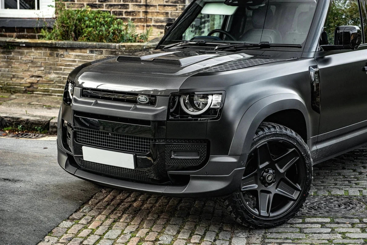 Capot Carbone Ventrilé KAHN Luxe - Defender 90/110/130 (2020+) - Defender 110