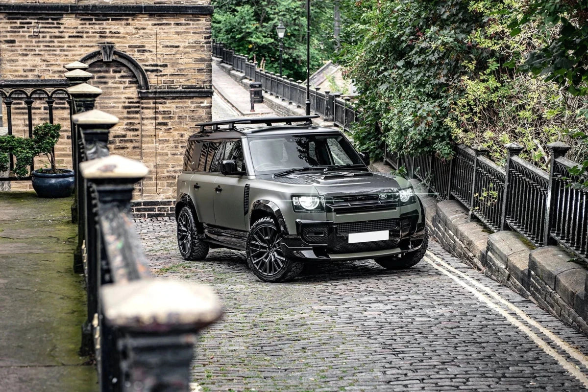 Capot Carbone Ventrilé KAHN Luxe - Defender 90/110/130 (2020+) - Defender 110