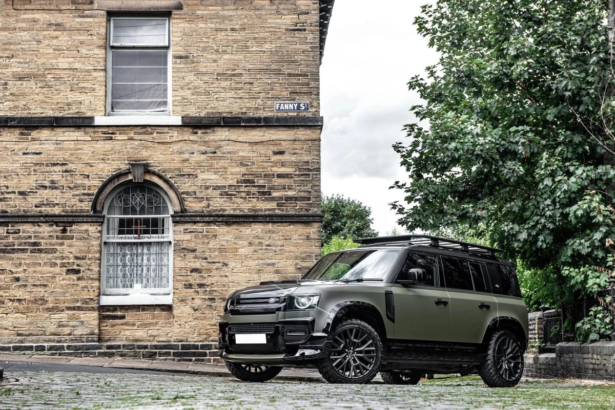 Capot Carbone Ventrilé KAHN Luxe - Defender 90/110/130 (2020+) - Defender 110