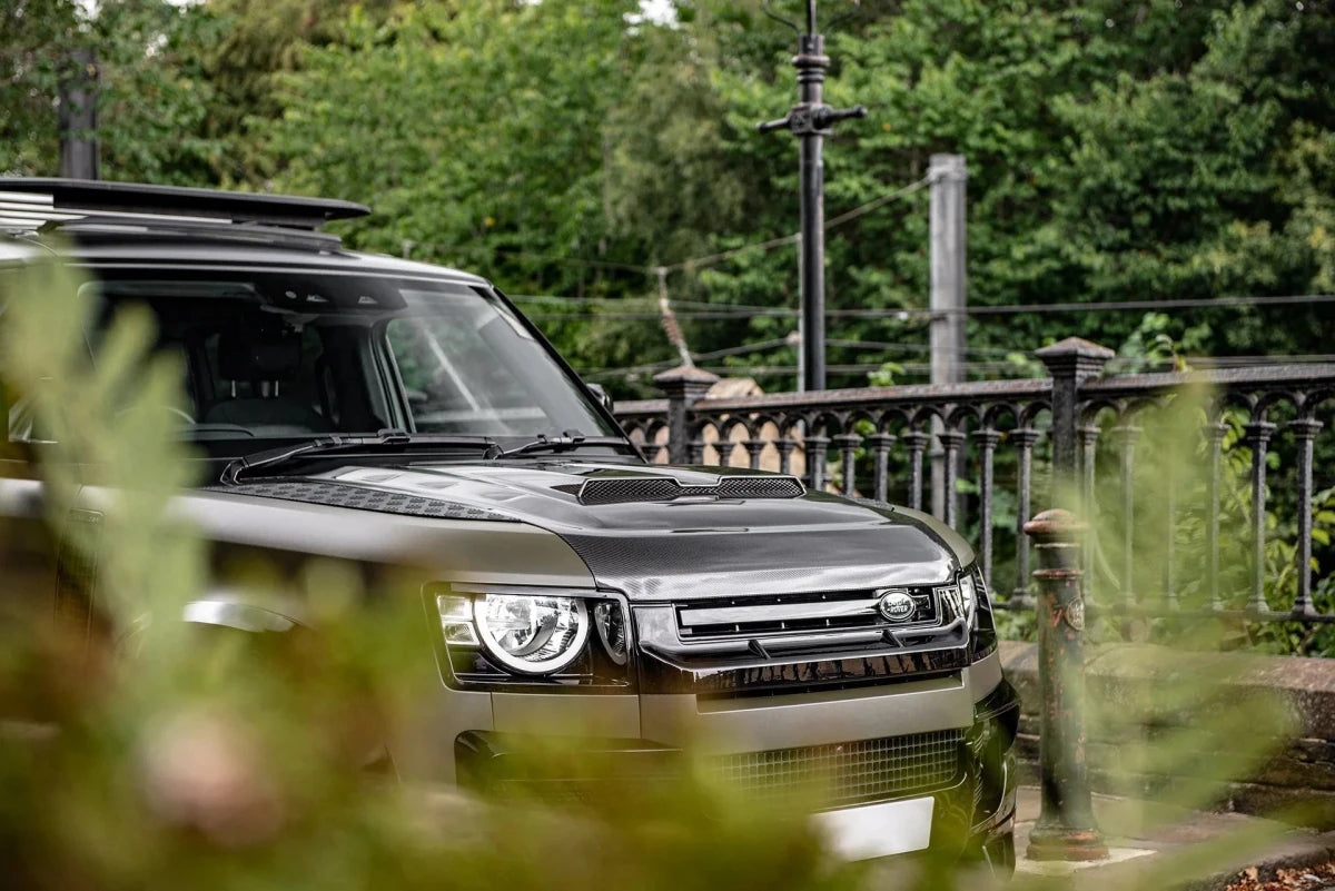 Capot Carbone Ventrilé KAHN Luxe - Defender 90/110/130 (2020+) - Defender 110