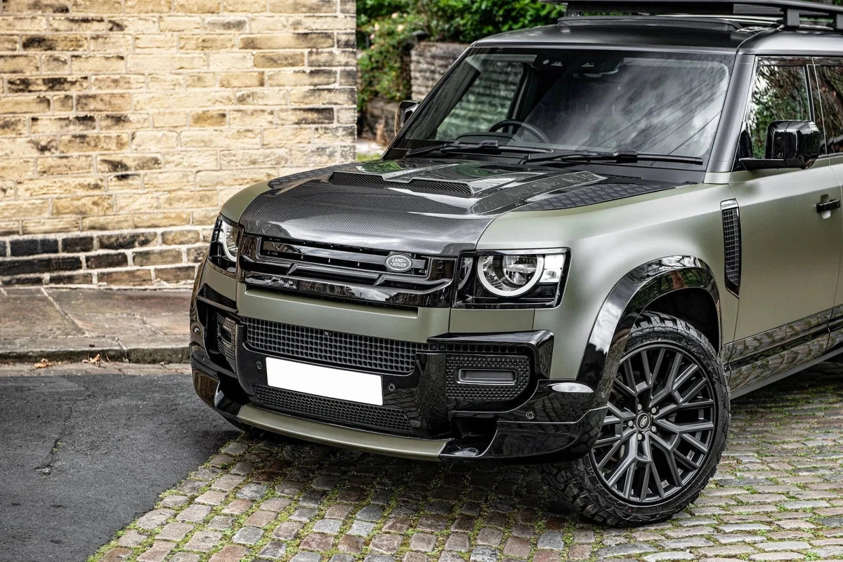 Capot Carbone Ventrilé KAHN Luxe - Defender 90/110/130 (2020+) - Defender 110