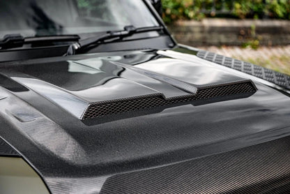 Capot Carbone Ventrilé KAHN Luxe - Defender 90/110/130 (2020+) - Defender 110